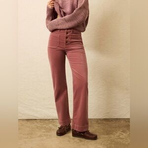 Faherty Stretch Terry Cord Patch Pants Sz 27 - ALTERED